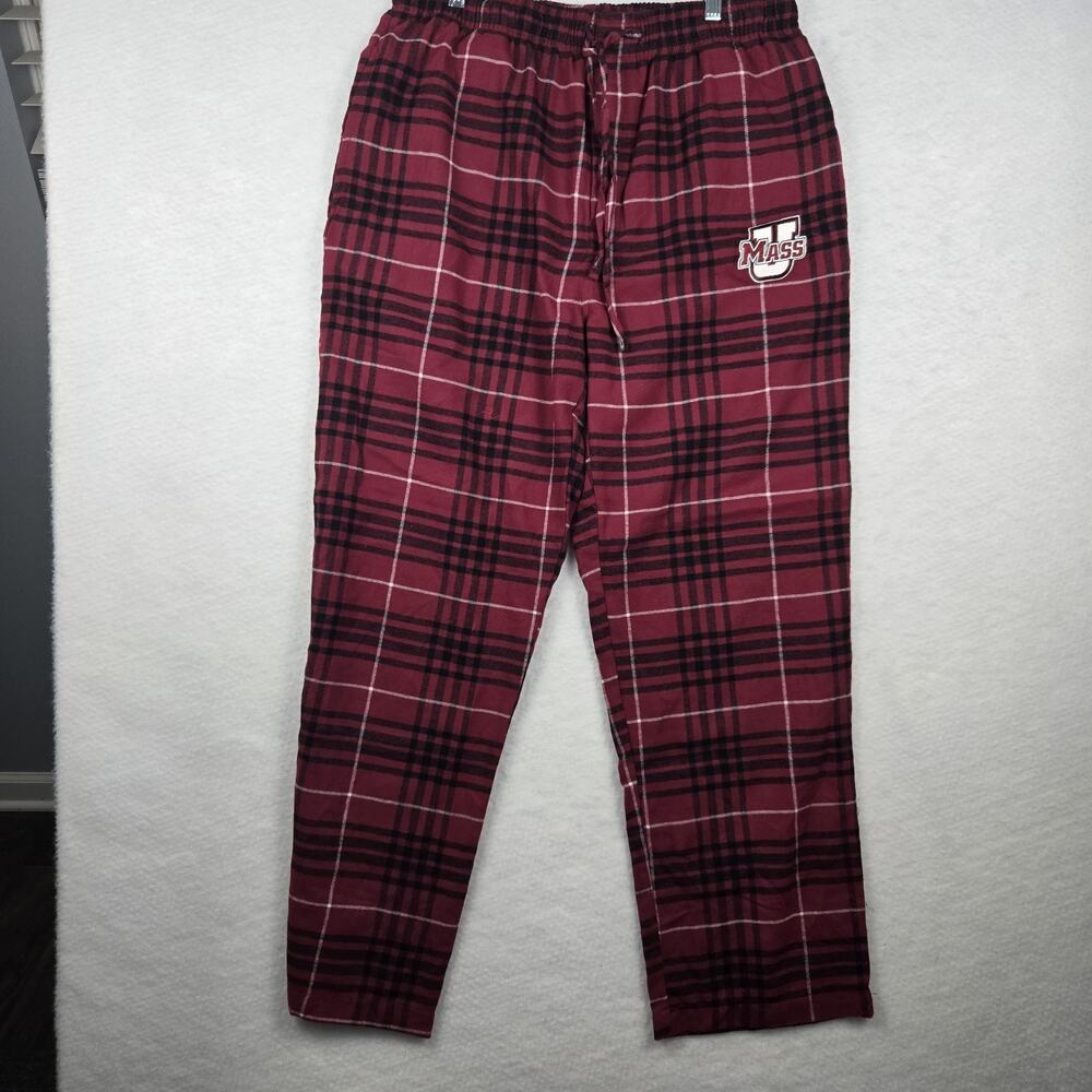Men's Concepts Sport Maroon/Black UMass Minutemen Ultimate Flannel Pants Size L